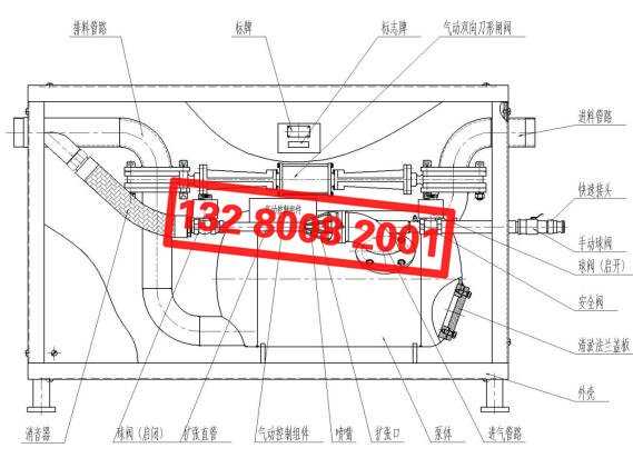 氣動清淤排污泵結(jié)構(gòu)圖